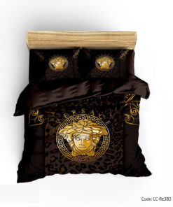 ست روتختی و لحاف دوختدار مدل VERSACE 4