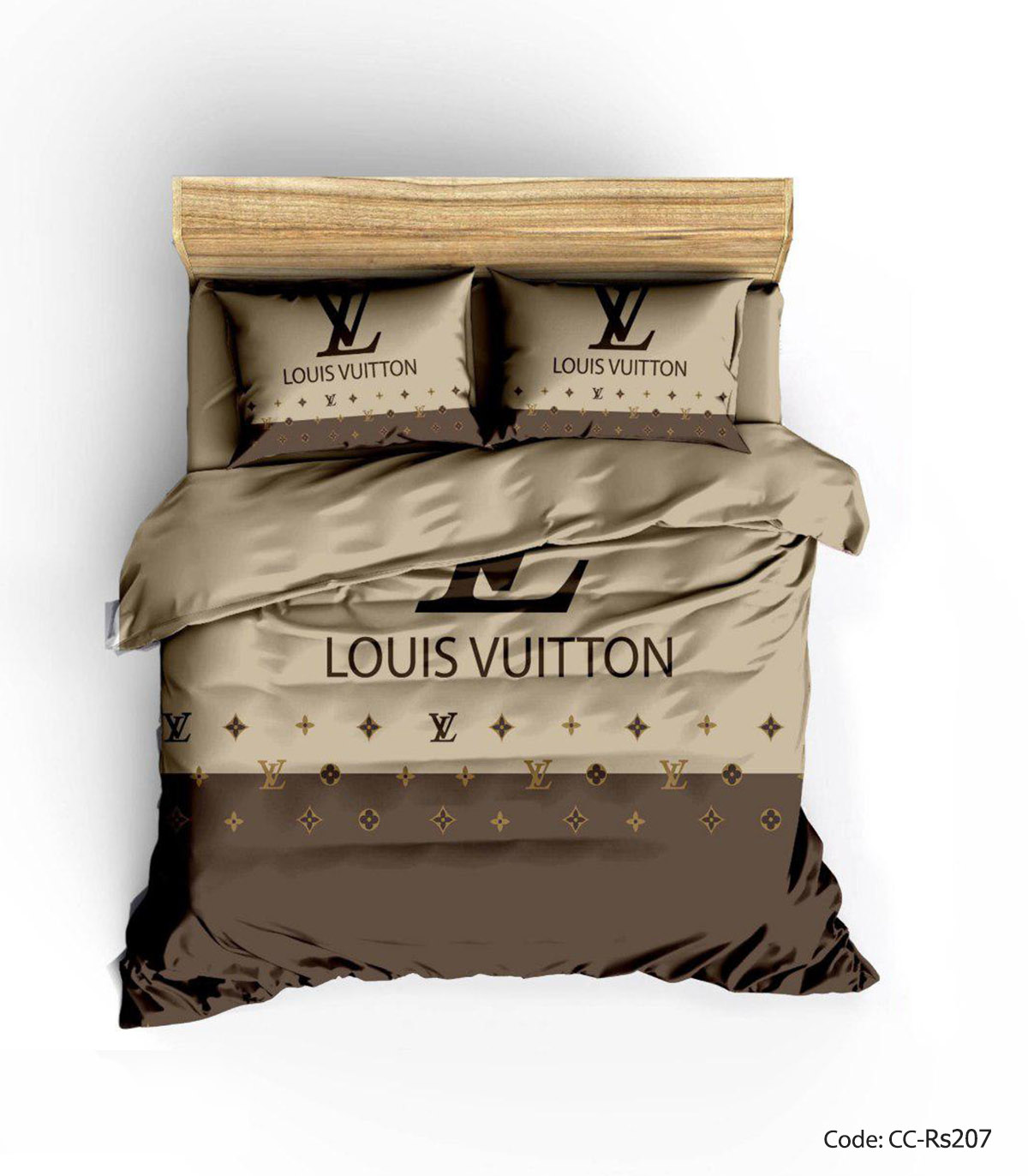 سرویس روتختی و ملحفه مدل BROWN LV 2