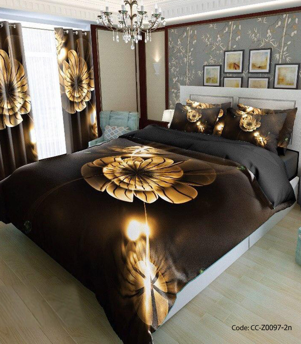 سرویس روتختی و لحاف و ملحفه مدل نگین