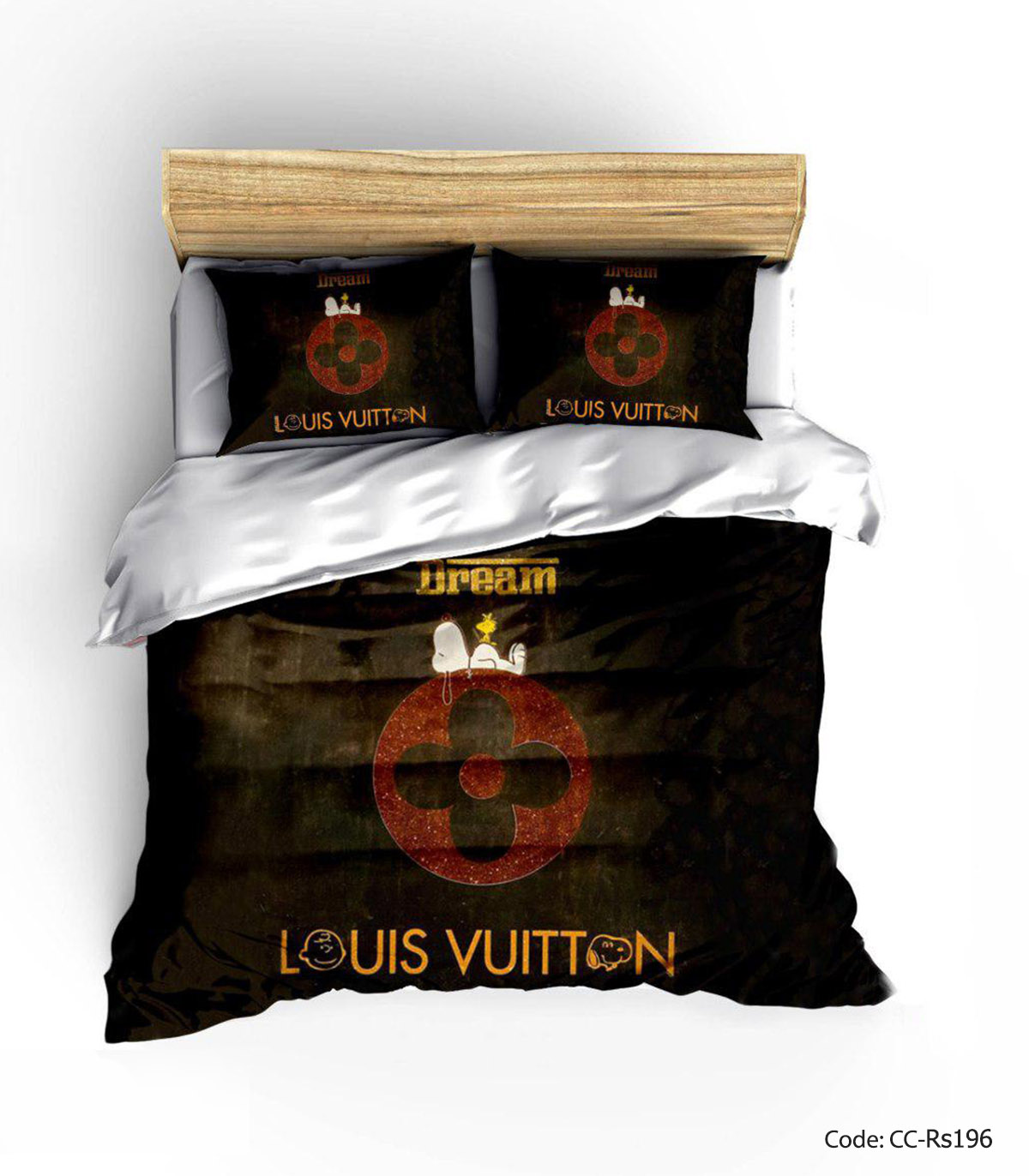 روتختی و ملحفه کشدار و لحاف مدل BROWN LV 2