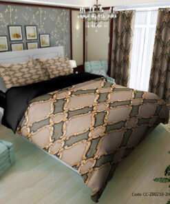 ست روتختی و ملحفه کشدار مدل بهارناز