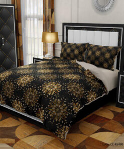 ست روتختی و لحاف دوختدار و ملحفه کشدار مدل حنانه