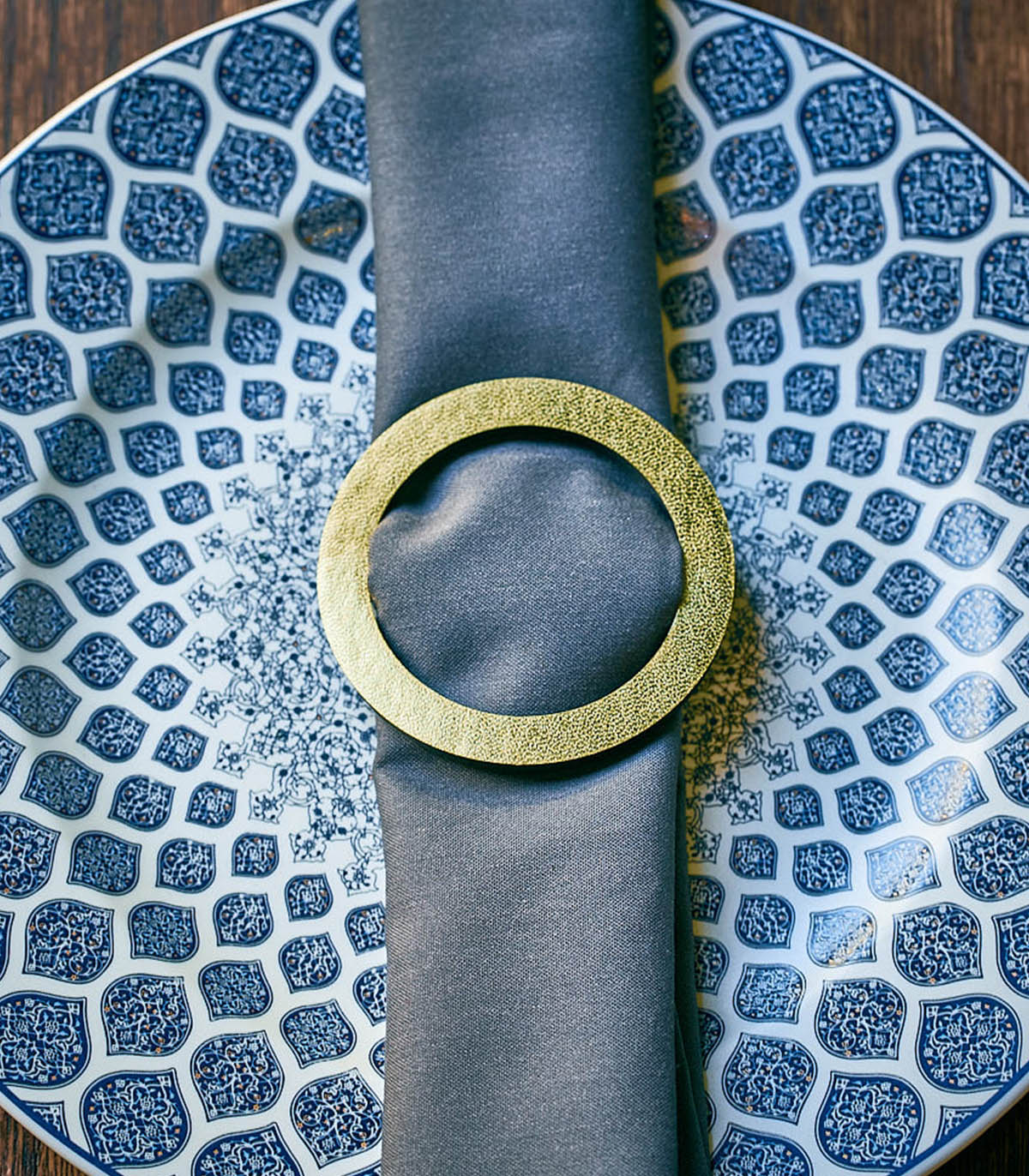 ست 6 عددی حلقه دستمال رومادون سری 116