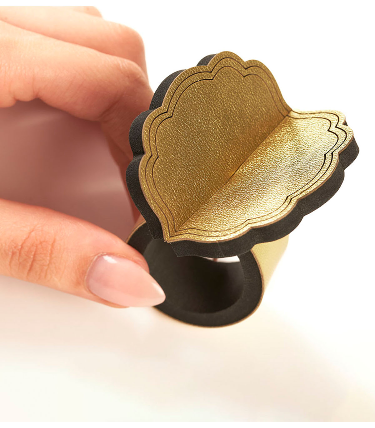 ست حلقه دستمال سفره رومادون سری 109