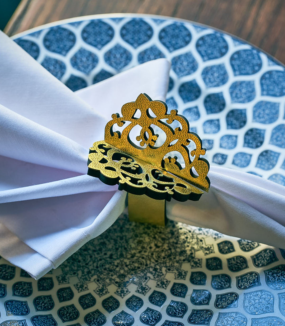 ست حلقه دستمال 6 عددی کد 105