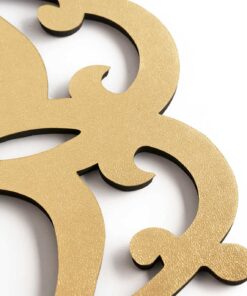 زیر بشقابی طرح ستاره رومادون دو تایی سری 106