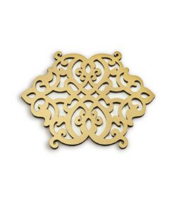 زیر بشقابی طرح ستاره رومادون دو تایی سری 106