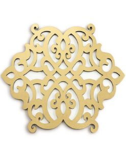 زیر بشقابی طرح ستاره رومادون دو تایی سری 106