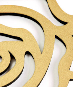 زیر بشقابی طرح گل دو تایی رومادون سری 108