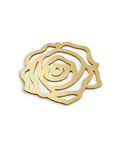 زیر بشقابی طرح گل دو تایی رومادون سری 108