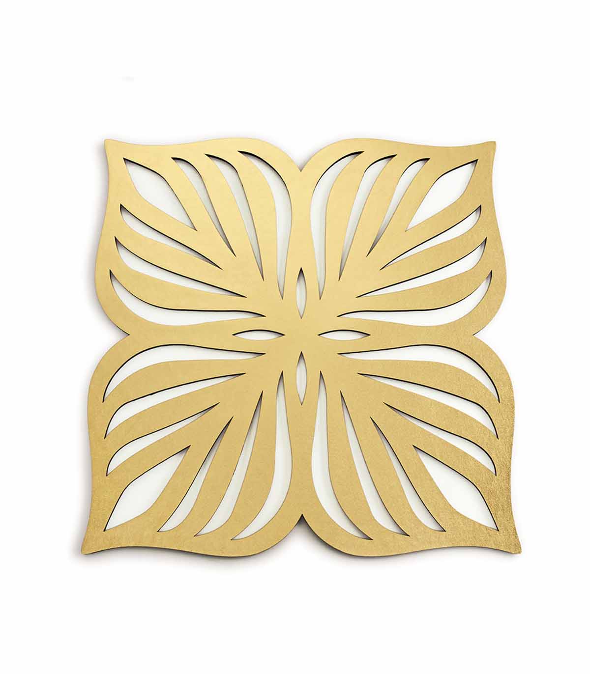 ست زیر بشقابی 2 عددی طرح پروانه سری 111