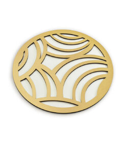 زیر بشقابی گرد رومادون مجموعه دو عددی سری 116