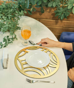 زیر بشقابی گرد رومادون مجموعه دو عددی سری 116