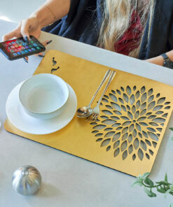 ست زیر بشقابی مستطیل 2 عددی رومادون سری 131