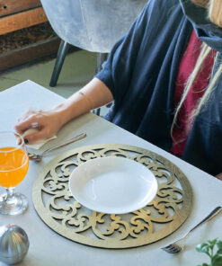 سرویس 2 عددی زیر بشقابی گرد رومادون سری 124