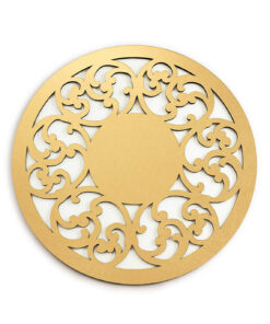 سرویس 2 عددی زیر بشقابی گرد رومادون سری 124