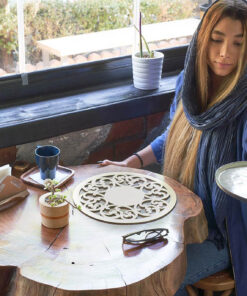 سرویس 2 عددی زیر بشقابی گرد رومادون سری 124