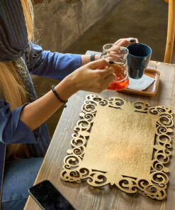 سرویس زیر بشقابی حاشیه دار 2 نفره سری 148