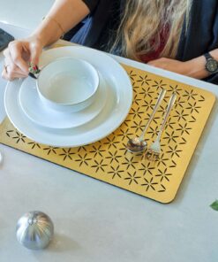 سرویس 2نفره زیر بشقابی مدل گل سری 132