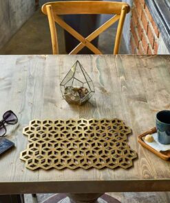 ست زیر بشقابی 2 نفره مدل کندو سری 126