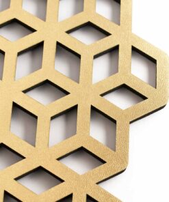 ست زیر بشقابی 2 نفره مدل کندو سری 126