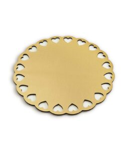 سرویس 2 نفری زیر بشقابی قلبی رومادون سری 120