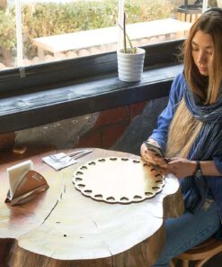 سرویس 2 نفری زیر بشقابی قلبی رومادون سری 120