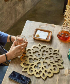 سرویس 2 عددی زیر بشقابی طرح برف سری 158