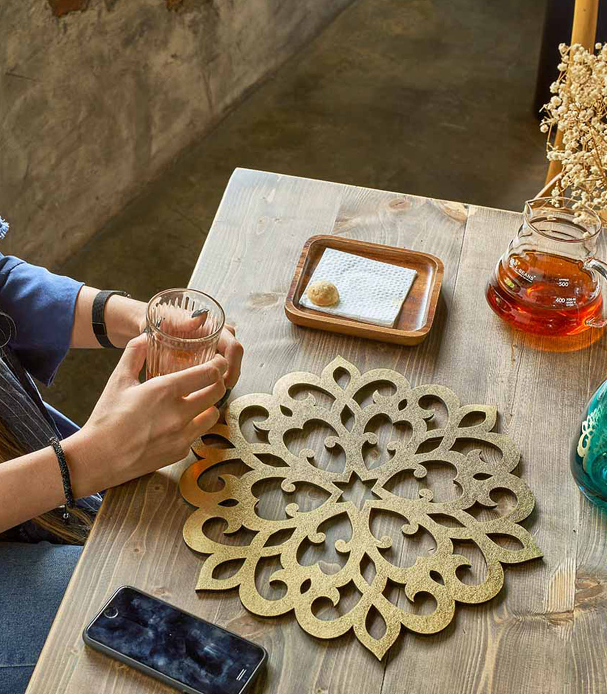 سرویس 2 عددی زیر بشقابی طرح برف سری 158