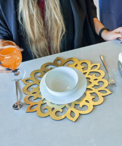 سرویس 2 عددی زیر بشقابی طرح برف سری 158