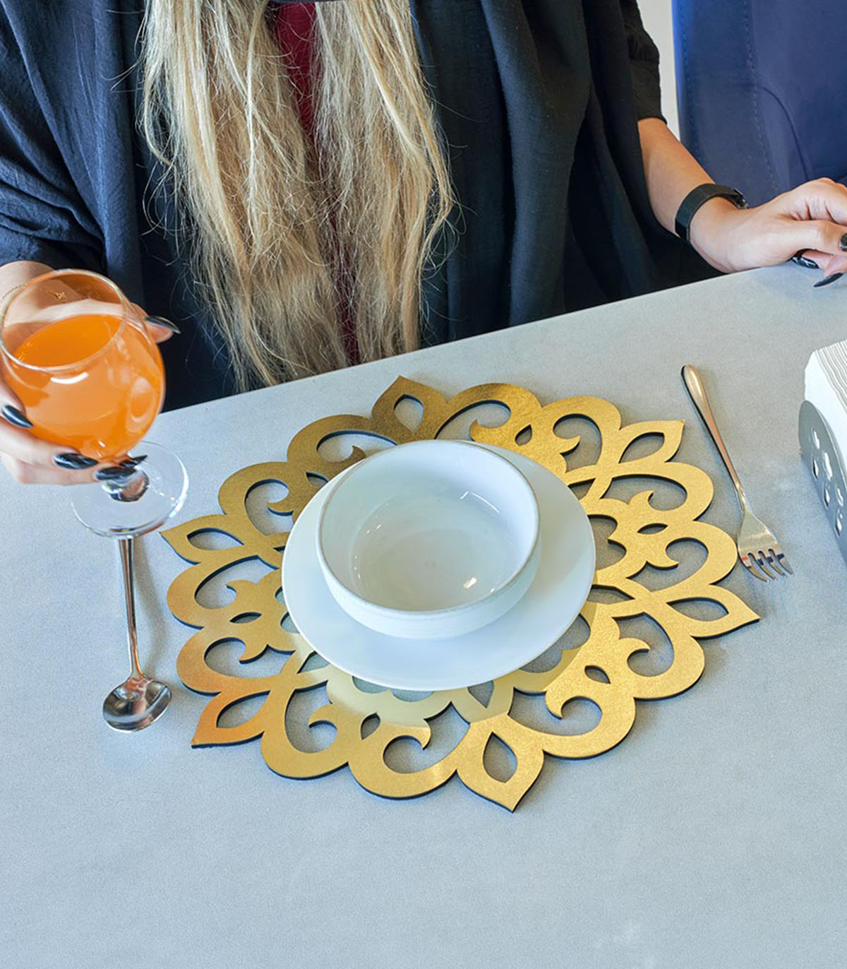 سرویس 2 عددی زیر بشقابی طرح برف سری 158