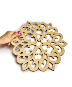 سرویس 2 عددی زیر بشقابی طرح برف سری 158