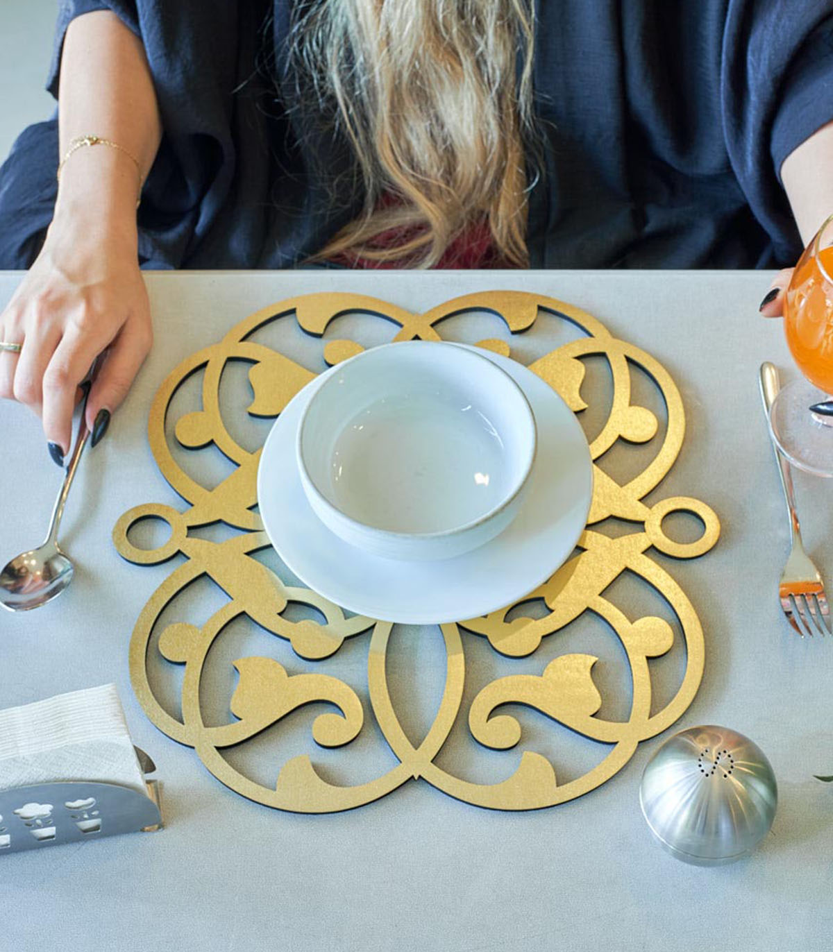 ست مدرن زیربشقابی 2 عددی کد 142