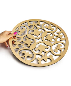 ست زیربشقابی گرد 2 عددی کد 125