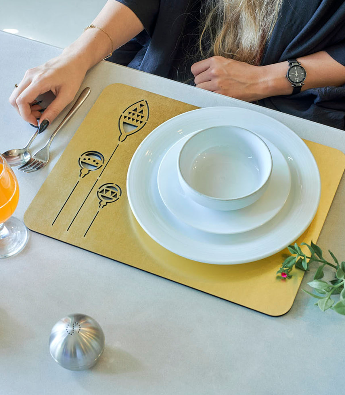 سرویس زیربشقابی 2 عددی مستطیلی کد 133