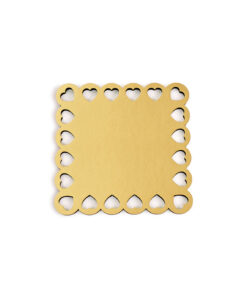 ست زیر لیوانی قلبی 2 نفره سری 121