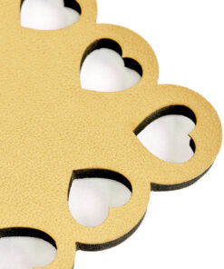 ست زیر لیوانی قلبی 2 نفره سری 121