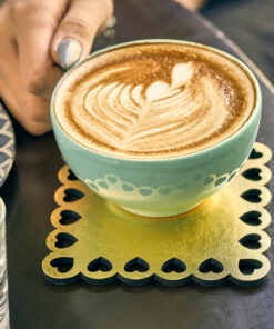 ست زیر لیوانی قلبی 2 نفره سری 121