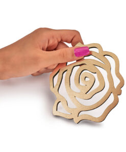 ست 2 عددی زیر لیوانی فانتزی رومادون سری 108