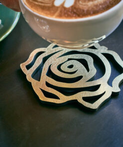 ست 2 عددی زیر لیوانی فانتزی رومادون سری 108