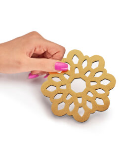 ست زیر لیوانی عروس 2 تایی رومادون سری113