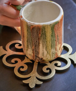 ست زیرلیوانی مدرن 2عددی کد 110