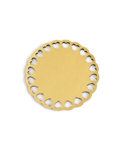 سرویس زیرلیوانی گرد قلبی 2عددی کد 120