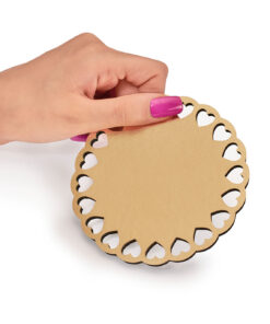 سرویس زیرلیوانی گرد قلبی 2عددی کد 120