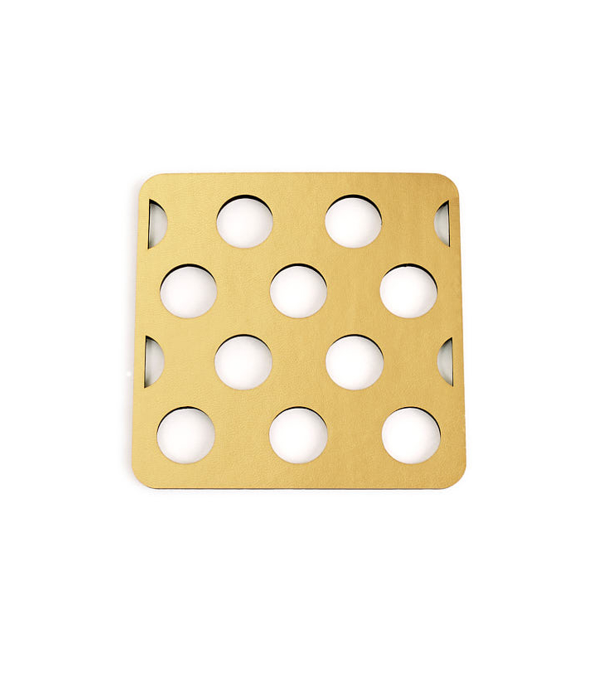 ست زیرلیوانی مربعی سوراخ دار 2عددی کد 122