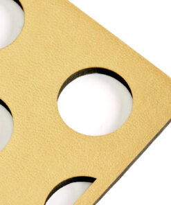 ست زیرلیوانی مربعی سوراخ دار 2عددی کد 122