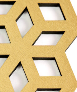 ست زیرلیوانی لانه زنبوری 2عددی کد 126