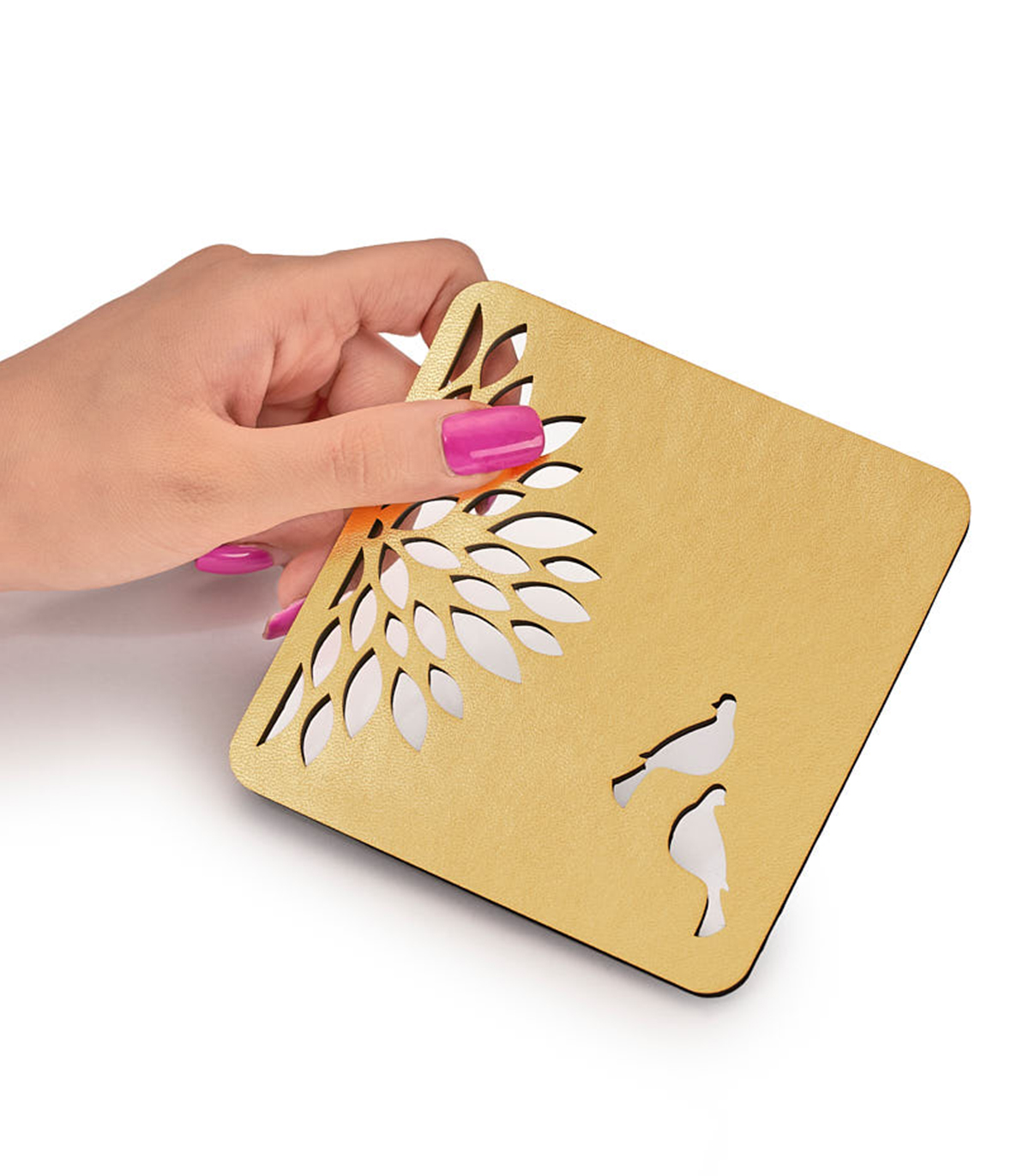 سرویس زیرلیوانی 2عددی پرنده کد 131