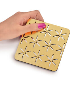 ست زیرلیوانی 2عددی مربعی خورشیدی کد 132