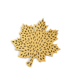 ست زیر لیوانی 2 عددی برگ پاییزی کد 138